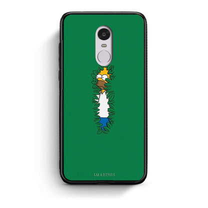 Xiaomi Redmi Note 4 / 4X Bush Man Θήκη Αγίου Βαλεντίνου από τη Smartfits με σχέδιο στο πίσω μέρος και μαύρο περίβλημα | Smartphone case with colorful back and black bezels by Smartfits