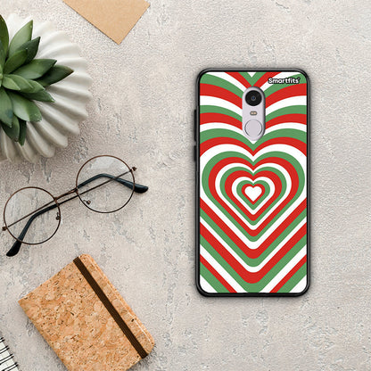Christmas Hearts - Xiaomi Redmi 5 θήκη