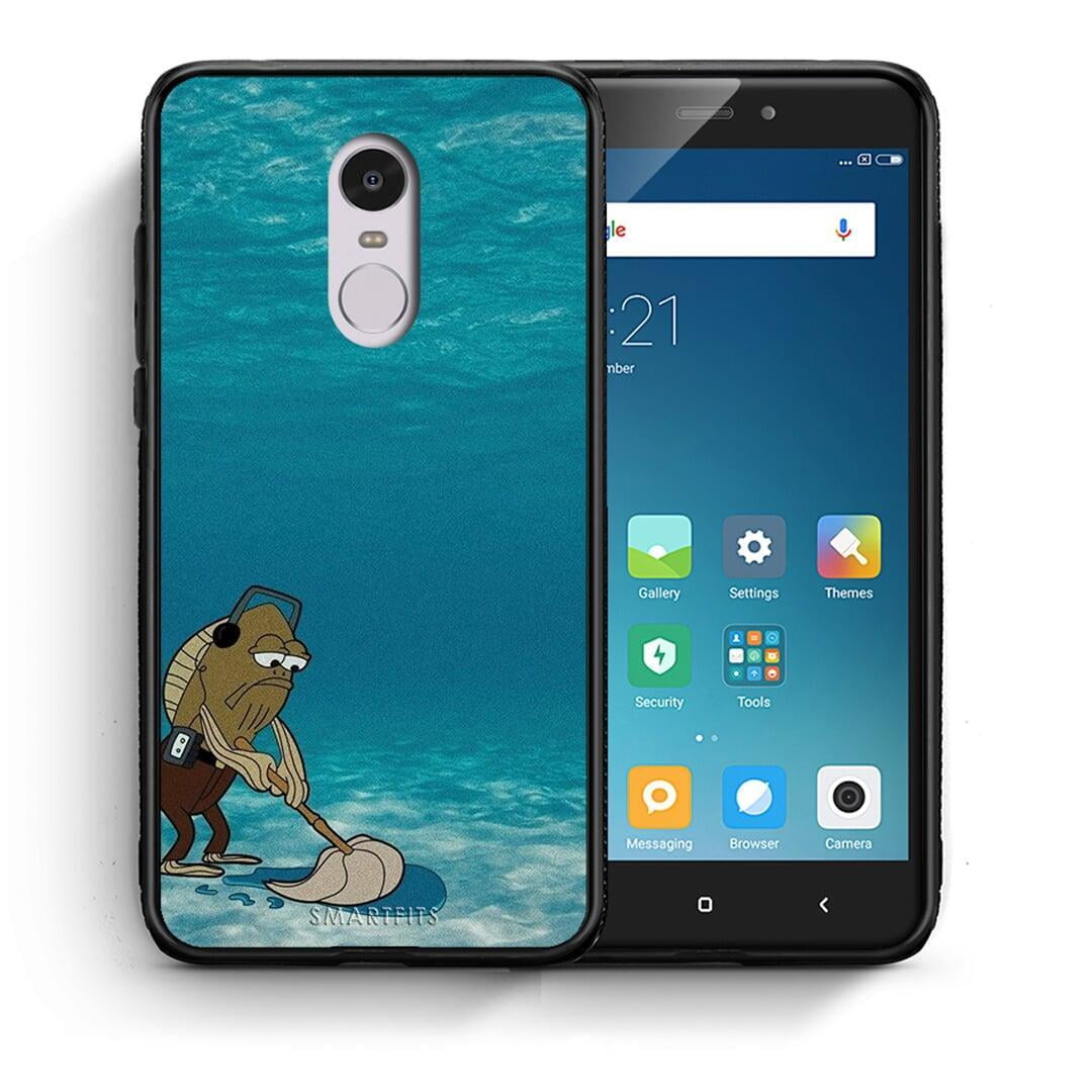 Θήκη Xiaomi Redmi 5 Clean The Ocean από τη Smartfits με σχέδιο στο πίσω μέρος και μαύρο περίβλημα | Xiaomi Redmi 5 Clean The Ocean case with colorful back and black bezels