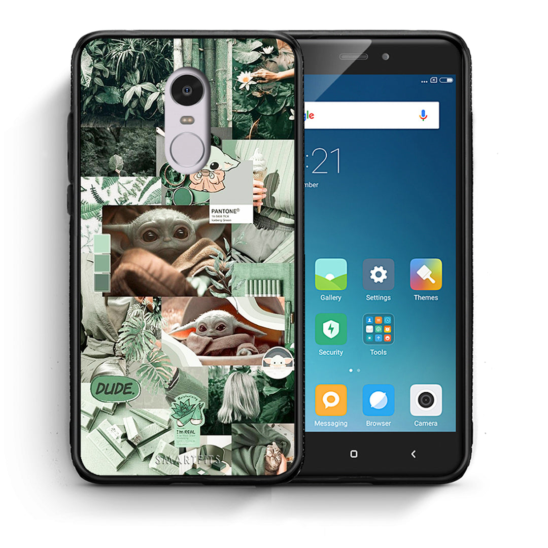 Θήκη Αγίου Βαλεντίνου Xiaomi Redmi 5 Collage Dude από τη Smartfits με σχέδιο στο πίσω μέρος και μαύρο περίβλημα | Xiaomi Redmi 5 Collage Dude case with colorful back and black bezels