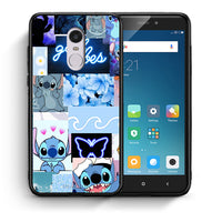 Thumbnail for Θήκη Αγίου Βαλεντίνου Xiaomi Redmi 5 Collage Good Vibes από τη Smartfits με σχέδιο στο πίσω μέρος και μαύρο περίβλημα | Xiaomi Redmi 5 Collage Good Vibes case with colorful back and black bezels