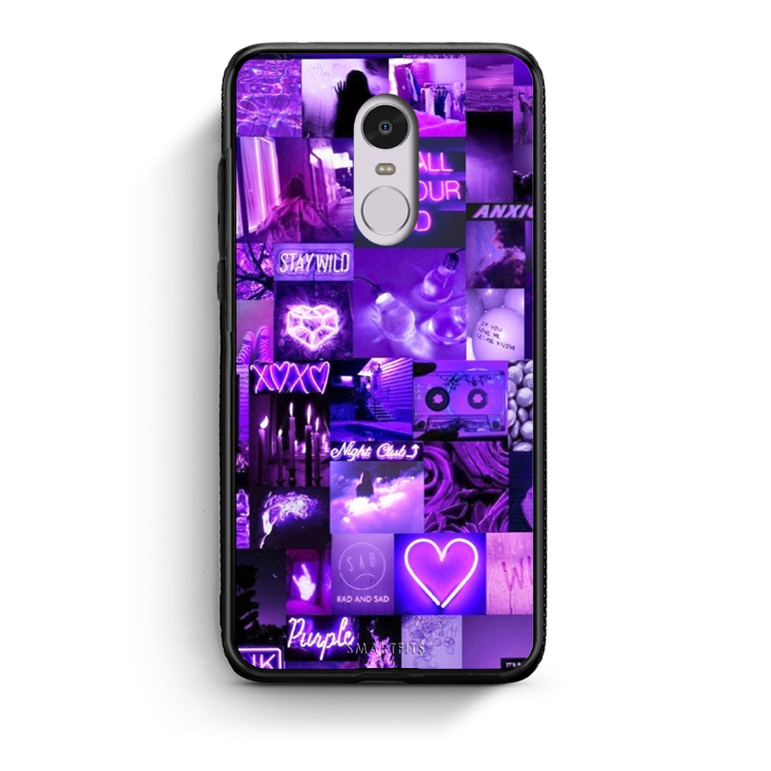 Xiaomi Redmi Note 4 / 4X Collage Stay Wild Θήκη Αγίου Βαλεντίνου από τη Smartfits με σχέδιο στο πίσω μέρος και μαύρο περίβλημα | Smartphone case with colorful back and black bezels by Smartfits