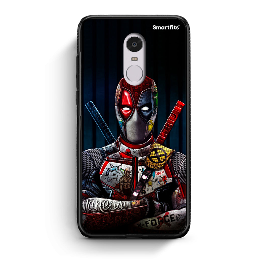 Xiaomi Redmi Note 4/4X Funny Guy θήκη από τη Smartfits με σχέδιο στο πίσω μέρος και μαύρο περίβλημα | Smartphone case with colorful back and black bezels by Smartfits