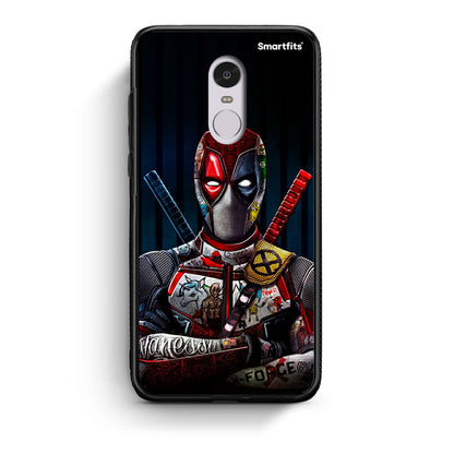 Xiaomi Redmi Note 4/4X Funny Guy θήκη από τη Smartfits με σχέδιο στο πίσω μέρος και μαύρο περίβλημα | Smartphone case with colorful back and black bezels by Smartfits