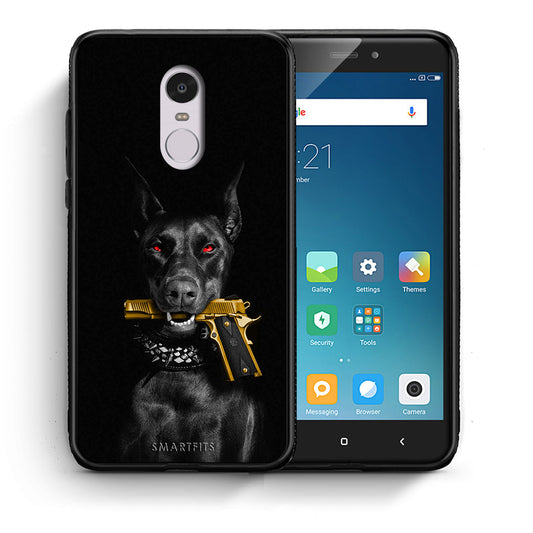 Θήκη Αγίου Βαλεντίνου Xiaomi Redmi 5 Golden Gun από τη Smartfits με σχέδιο στο πίσω μέρος και μαύρο περίβλημα | Xiaomi Redmi 5 Golden Gun case with colorful back and black bezels