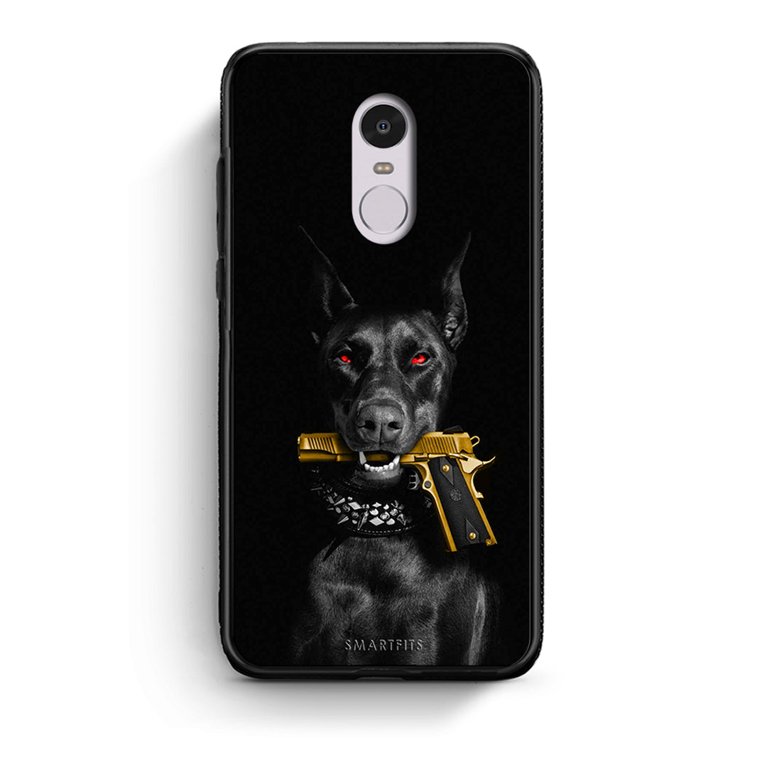 Xiaomi Redmi 5 Golden Gun Θήκη Αγίου Βαλεντίνου από τη Smartfits με σχέδιο στο πίσω μέρος και μαύρο περίβλημα | Smartphone case with colorful back and black bezels by Smartfits