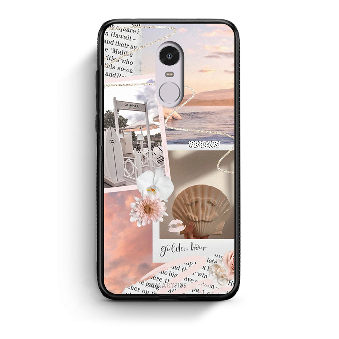 Xiaomi Redmi 5 Golden Hour Θήκη Αγίου Βαλεντίνου από τη Smartfits με σχέδιο στο πίσω μέρος και μαύρο περίβλημα | Smartphone case with colorful back and black bezels by Smartfits