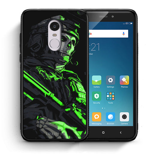 Θήκη Αγίου Βαλεντίνου Xiaomi Redmi Note 4 / 4X Green Soldier από τη Smartfits με σχέδιο στο πίσω μέρος και μαύρο περίβλημα | Xiaomi Redmi Note 4 / 4X Green Soldier case with colorful back and black bezels
