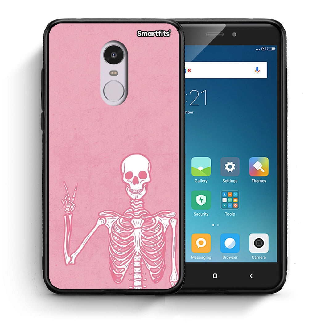 Θήκη Xiaomi Redmi Note 4 / 4X Halloween Motivation από τη Smartfits με σχέδιο στο πίσω μέρος και μαύρο περίβλημα | Xiaomi Redmi Note 4 / 4X Halloween Motivation case with colorful back and black bezels