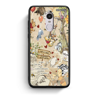 Xiaomi Redmi Note 4/4X Happy Friends θήκη από τη Smartfits με σχέδιο στο πίσω μέρος και μαύρο περίβλημα | Smartphone case with colorful back and black bezels by Smartfits