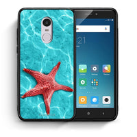 Thumbnail for Θήκη Xiaomi Redmi Note 4 / 4X Red Starfish από τη Smartfits με σχέδιο στο πίσω μέρος και μαύρο περίβλημα | Xiaomi Redmi Note 4 / 4X Red Starfish case with colorful back and black bezels