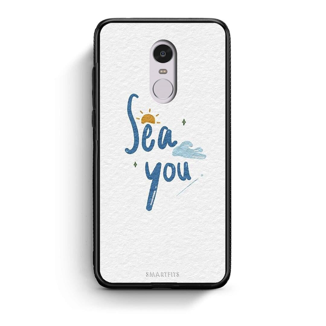 Xiaomi Redmi Note 4 / 4X Sea You Θήκη από τη Smartfits με σχέδιο στο πίσω μέρος και μαύρο περίβλημα | Smartphone case with colorful back and black bezels by Smartfits