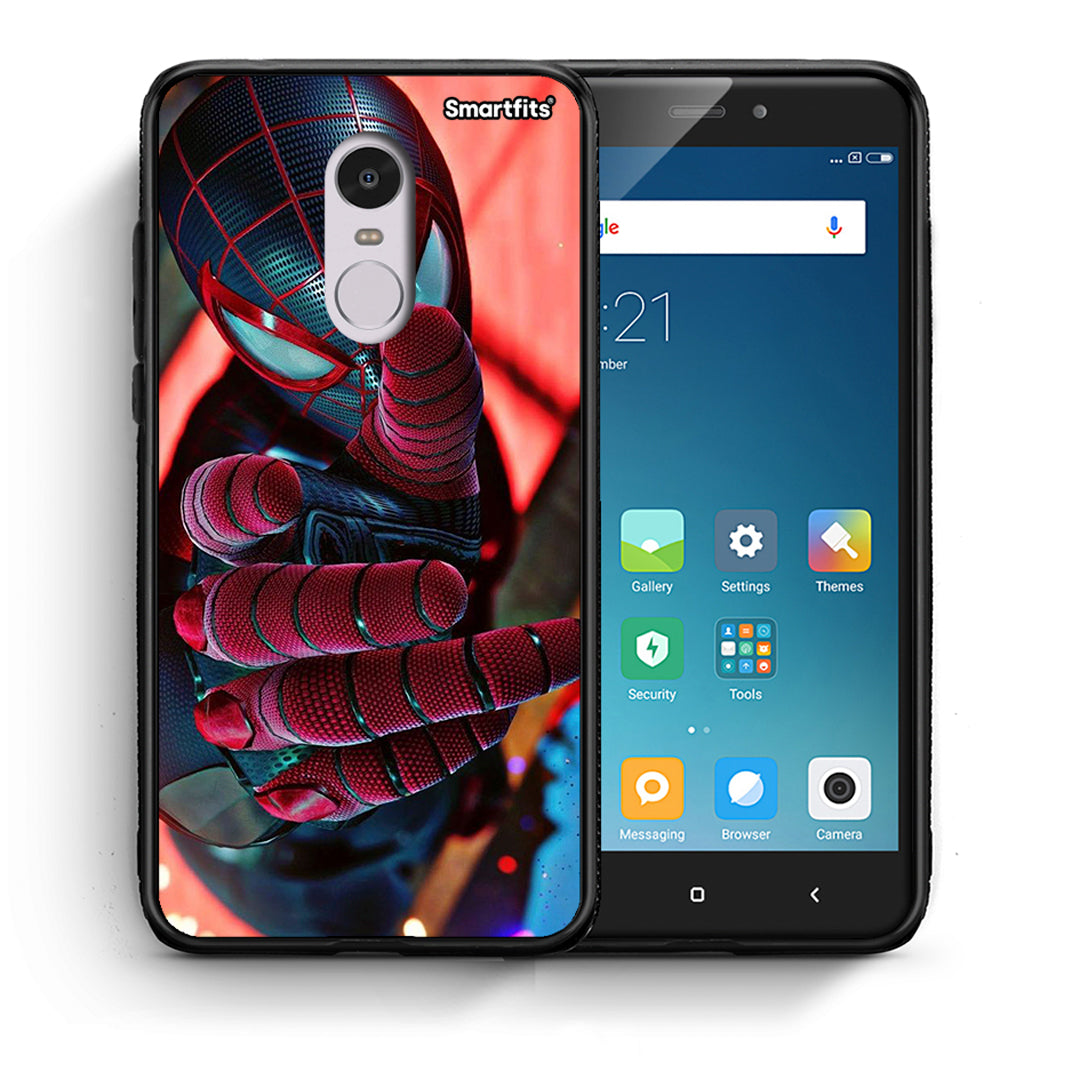 Θήκη Xiaomi Redmi 5 Spider Hand από τη Smartfits με σχέδιο στο πίσω μέρος και μαύρο περίβλημα | Xiaomi Redmi 5 Spider Hand case with colorful back and black bezels