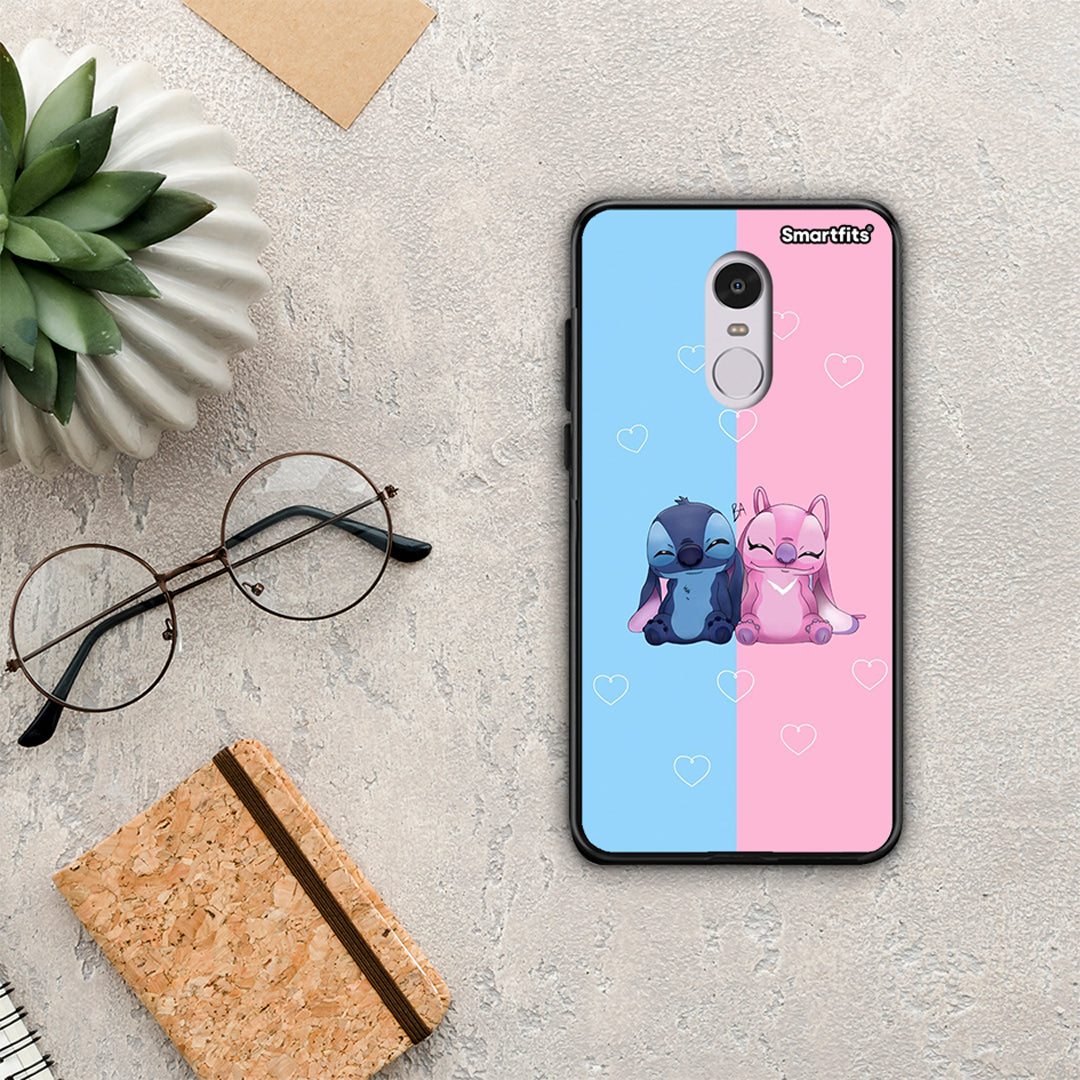 Stitch And Angel - Xiaomi Redmi 5 θήκη