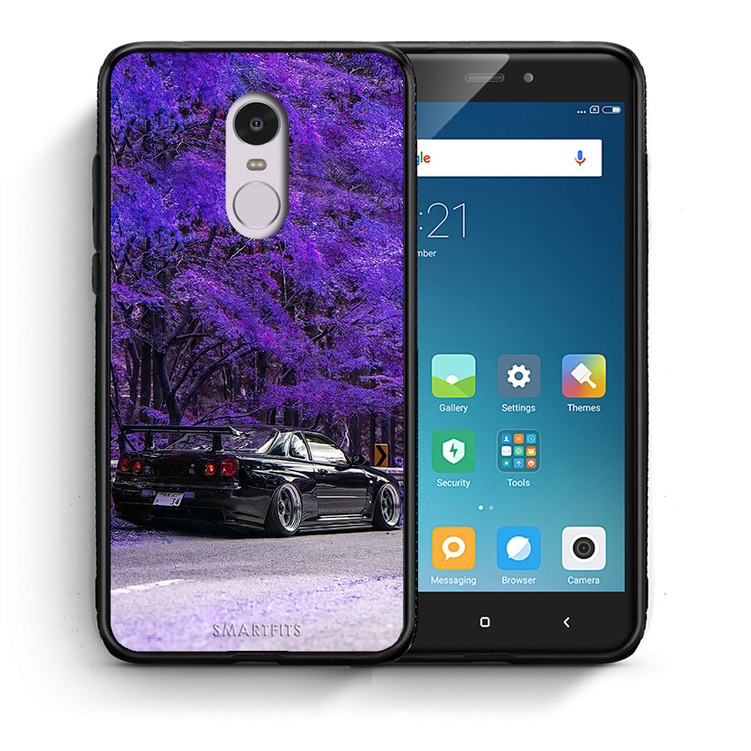 Θήκη Αγίου Βαλεντίνου Xiaomi Redmi Note 4 / 4X Super Car από τη Smartfits με σχέδιο στο πίσω μέρος και μαύρο περίβλημα | Xiaomi Redmi Note 4 / 4X Super Car case with colorful back and black bezels