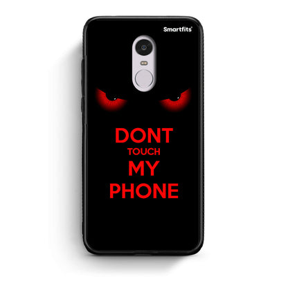 Xiaomi Redmi Note 4 / 4X Touch My Phone Θήκη από τη Smartfits με σχέδιο στο πίσω μέρος και μαύρο περίβλημα | Smartphone case with colorful back and black bezels by Smartfits