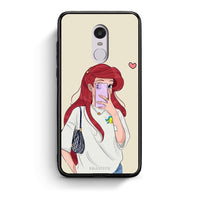 Thumbnail for Xiaomi Redmi Note 4 / 4X Walking Mermaid Θήκη από τη Smartfits με σχέδιο στο πίσω μέρος και μαύρο περίβλημα | Smartphone case with colorful back and black bezels by Smartfits