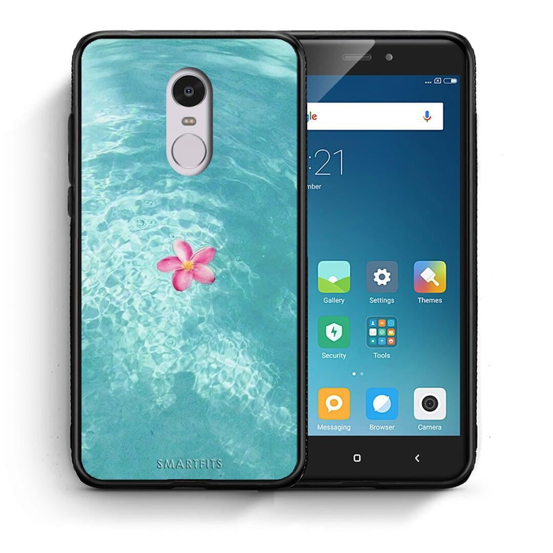 Θήκη Xiaomi Redmi Note 4 / 4X Water Flower από τη Smartfits με σχέδιο στο πίσω μέρος και μαύρο περίβλημα | Xiaomi Redmi Note 4 / 4X Water Flower case with colorful back and black bezels