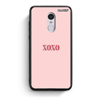 Thumbnail for Xiaomi Redmi Note 4/4X XOXO Love θήκη από τη Smartfits με σχέδιο στο πίσω μέρος και μαύρο περίβλημα | Smartphone case with colorful back and black bezels by Smartfits