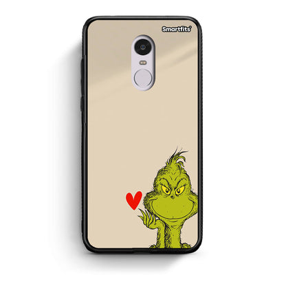 Xiaomi Redmi Note 4/4X Xmas Grinch θήκη από τη Smartfits με σχέδιο στο πίσω μέρος και μαύρο περίβλημα | Smartphone case with colorful back and black bezels by Smartfits