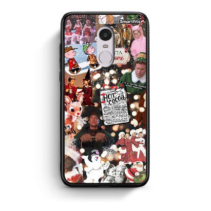 Xiaomi Redmi Note 4/4X Xmas Movies θήκη από τη Smartfits με σχέδιο στο πίσω μέρος και μαύρο περίβλημα | Smartphone case with colorful back and black bezels by Smartfits
