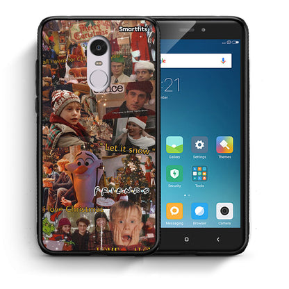 Θήκη Xiaomi Redmi Note 4/4X Xmas Wishes από τη Smartfits με σχέδιο στο πίσω μέρος και μαύρο περίβλημα | Xiaomi Redmi Note 4/4X Xmas Wishes case with colorful back and black bezels