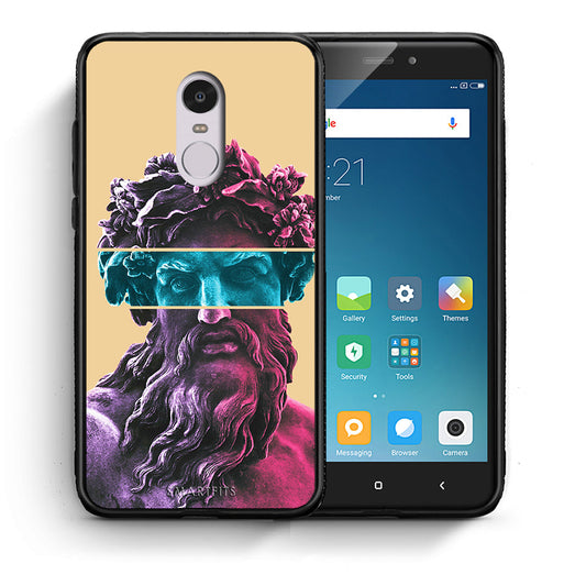 Θήκη Αγίου Βαλεντίνου Xiaomi Redmi Note 4 / 4X Zeus Art από τη Smartfits με σχέδιο στο πίσω μέρος και μαύρο περίβλημα | Xiaomi Redmi Note 4 / 4X Zeus Art case with colorful back and black bezels
