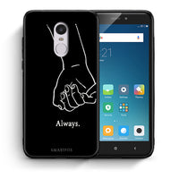 Thumbnail for Θήκη Αγίου Βαλεντίνου Xiaomi Redmi Note 4 / 4X Always & Forever 1 από τη Smartfits με σχέδιο στο πίσω μέρος και μαύρο περίβλημα | Xiaomi Redmi Note 4 / 4X Always & Forever 1 case with colorful back and black bezels