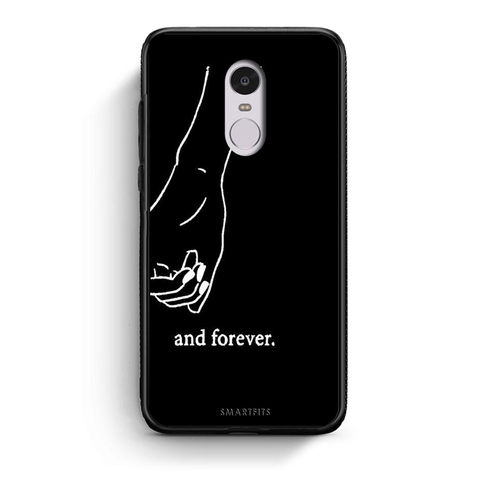 Xiaomi Redmi Note 4 / 4X Always & Forever 2 Θήκη Αγίου Βαλεντίνου από τη Smartfits με σχέδιο στο πίσω μέρος και μαύρο περίβλημα | Smartphone case with colorful back and black bezels by Smartfits
