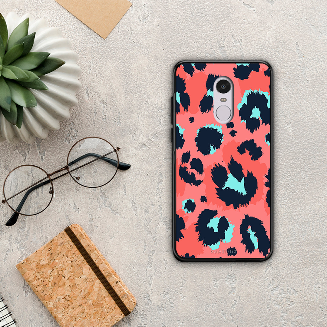 Animal Pink Leopard - Xiaomi Redmi Note 4 / 4X θήκη