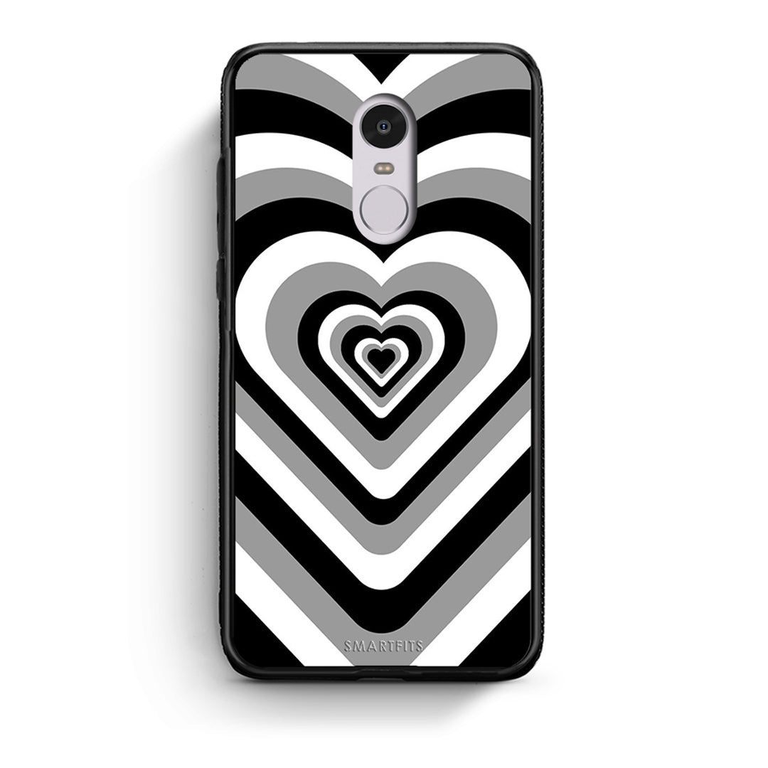 Xiaomi Redmi Note 4/4X Black Hearts θήκη από τη Smartfits με σχέδιο στο πίσω μέρος και μαύρο περίβλημα | Smartphone case with colorful back and black bezels by Smartfits