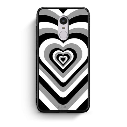 Xiaomi Redmi Note 4/4X Black Hearts θήκη από τη Smartfits με σχέδιο στο πίσω μέρος και μαύρο περίβλημα | Smartphone case with colorful back and black bezels by Smartfits