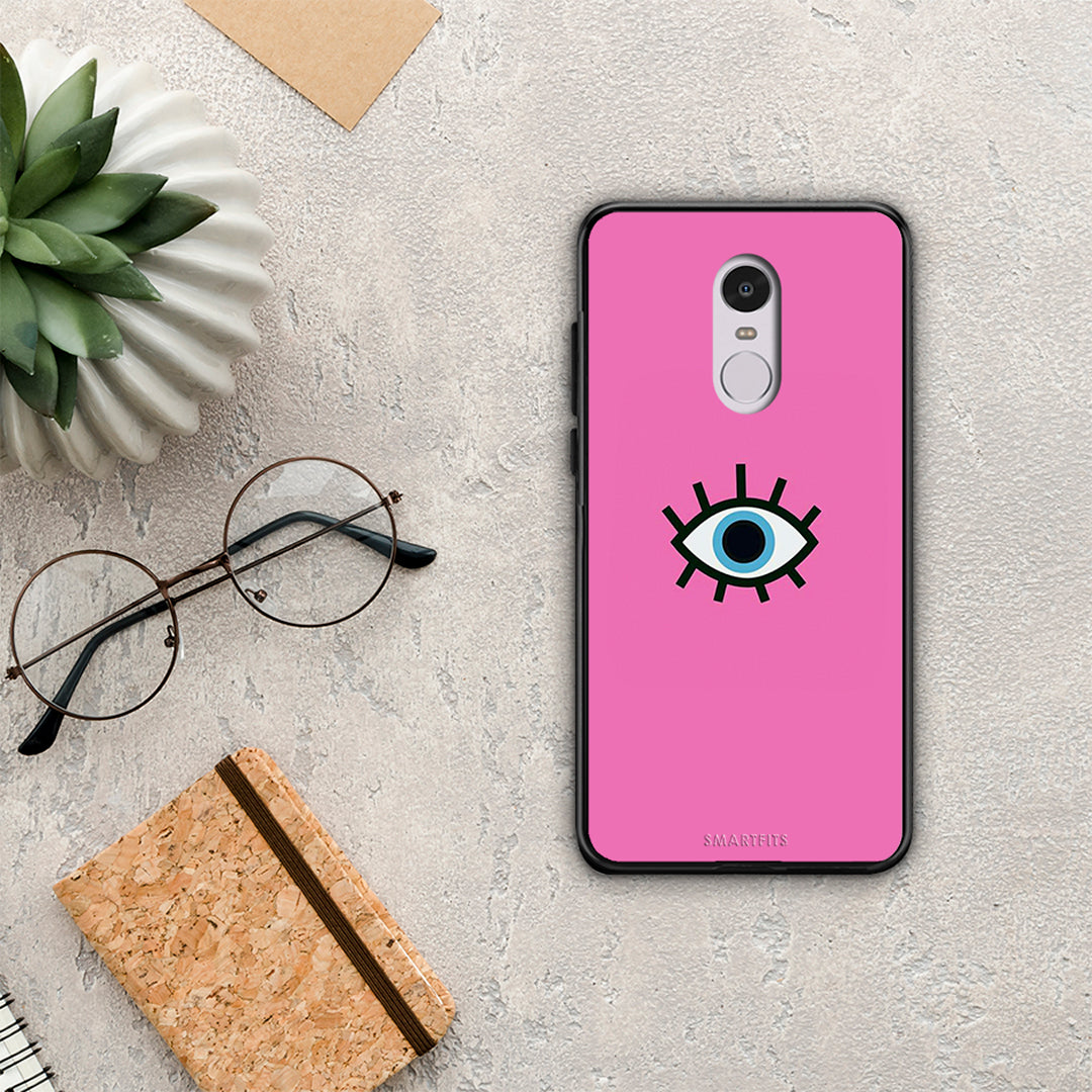 Blue Eye Pink - Xiaomi Redmi Note 4 / 4X θήκη