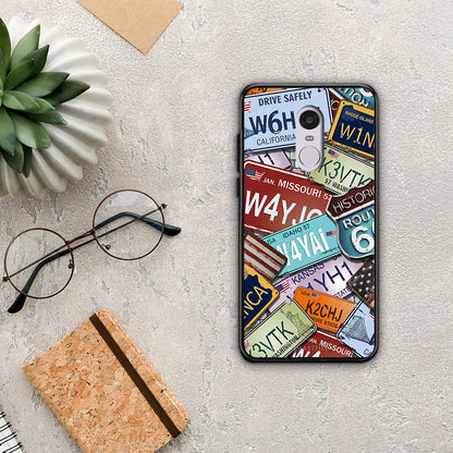 Car Plates - Xiaomi Redmi Note 4 / 4X θήκη