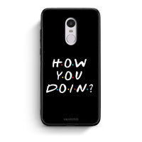 Thumbnail for Xiaomi Redmi Note 4/4X How You Doin θήκη από τη Smartfits με σχέδιο στο πίσω μέρος και μαύρο περίβλημα | Smartphone case with colorful back and black bezels by Smartfits