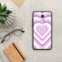 Thumbnail for Lilac Hearts - Xiaomi Redmi Note 4 / 4X θήκη