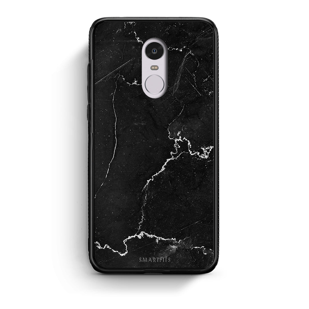 Xiaomi Redmi Note 4/4X Marble Black θήκη από τη Smartfits με σχέδιο στο πίσω μέρος και μαύρο περίβλημα | Smartphone case with colorful back and black bezels by Smartfits