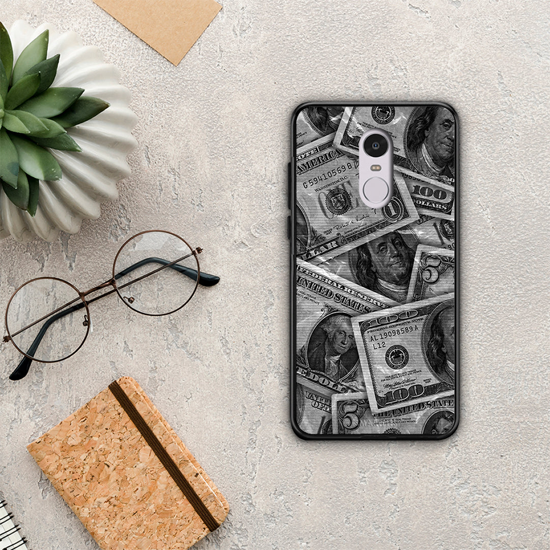 Money Dollars - Xiaomi Redmi Note 4 / 4X θήκη