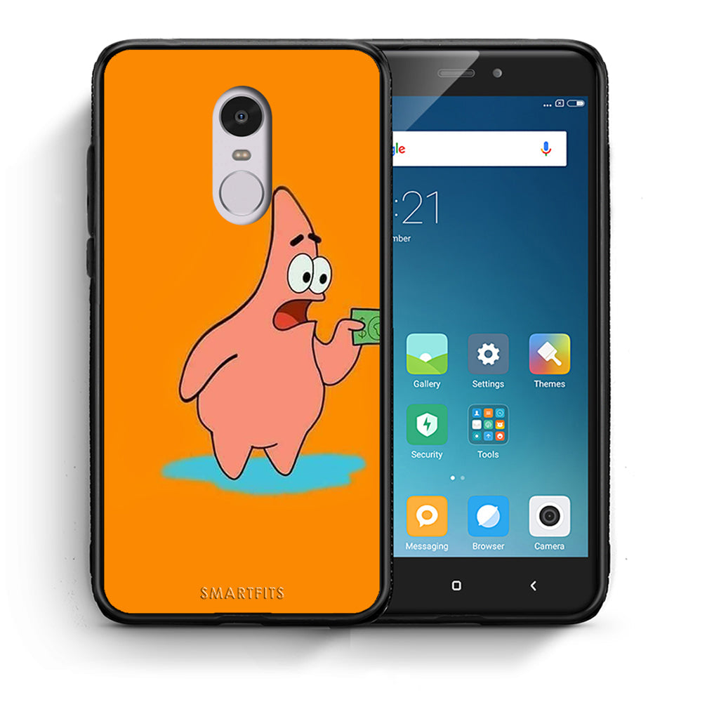 Θήκη Αγίου Βαλεντίνου Xiaomi Redmi 5 No Money 1 από τη Smartfits με σχέδιο στο πίσω μέρος και μαύρο περίβλημα | Xiaomi Redmi 5 No Money 1 case with colorful back and black bezels