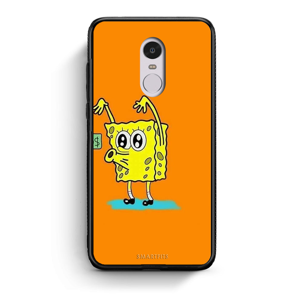 Xiaomi Redmi Note 4 / 4X No Money 2 Θήκη Αγίου Βαλεντίνου από τη Smartfits με σχέδιο στο πίσω μέρος και μαύρο περίβλημα | Smartphone case with colorful back and black bezels by Smartfits