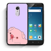Thumbnail for Θήκη Αγίου Βαλεντίνου Xiaomi Redmi Note 4 / 4X Pig Love 2 από τη Smartfits με σχέδιο στο πίσω μέρος και μαύρο περίβλημα | Xiaomi Redmi Note 4 / 4X Pig Love 2 case with colorful back and black bezels