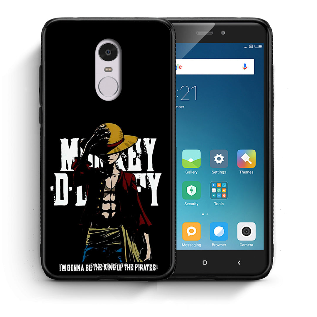 Θήκη Xiaomi Redmi Note 4/4X Pirate King από τη Smartfits με σχέδιο στο πίσω μέρος και μαύρο περίβλημα | Xiaomi Redmi Note 4/4X Pirate King case with colorful back and black bezels