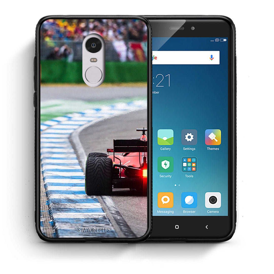 Θήκη Xiaomi Redmi Note 4/4X Racing Vibes από τη Smartfits με σχέδιο στο πίσω μέρος και μαύρο περίβλημα | Xiaomi Redmi Note 4/4X Racing Vibes case with colorful back and black bezels