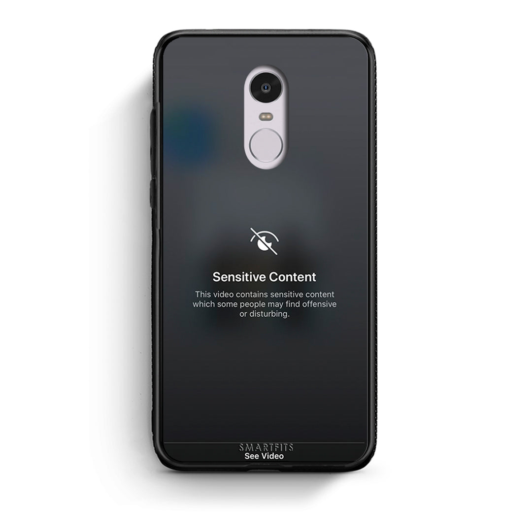 Xiaomi Redmi Note 4/4X Sensitive Content θήκη από τη Smartfits με σχέδιο στο πίσω μέρος και μαύρο περίβλημα | Smartphone case with colorful back and black bezels by Smartfits