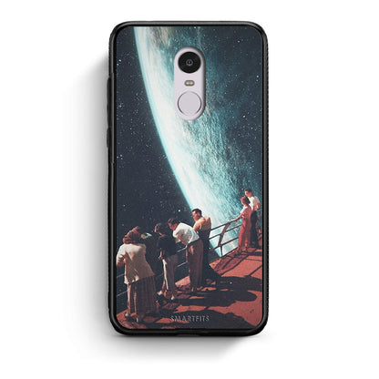 Xiaomi Redmi Note 4/4X Surreal View θήκη από τη Smartfits με σχέδιο στο πίσω μέρος και μαύρο περίβλημα | Smartphone case with colorful back and black bezels by Smartfits