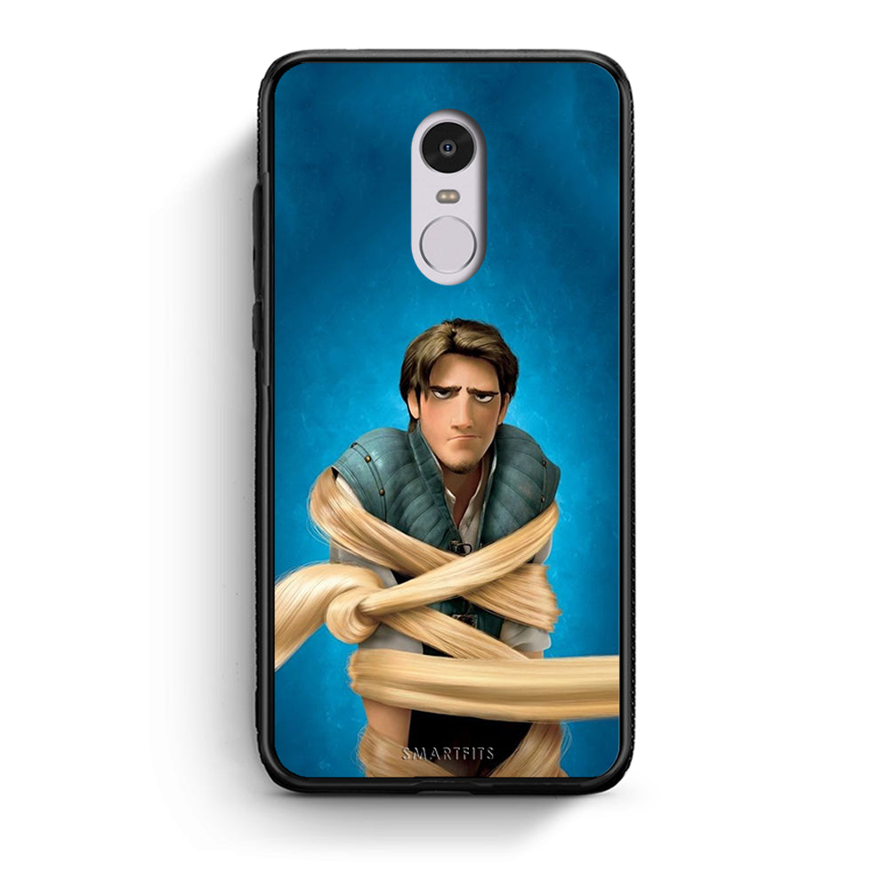 Xiaomi Redmi Note 4 / 4X Tangled 1 Θήκη Αγίου Βαλεντίνου από τη Smartfits με σχέδιο στο πίσω μέρος και μαύρο περίβλημα | Smartphone case with colorful back and black bezels by Smartfits