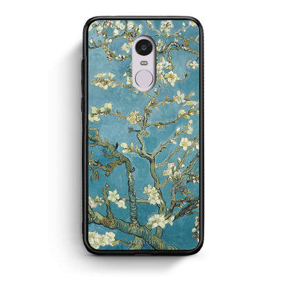 Xiaomi Redmi Note 4/4X White Blossoms θήκη από τη Smartfits με σχέδιο στο πίσω μέρος και μαύρο περίβλημα | Smartphone case with colorful back and black bezels by Smartfits