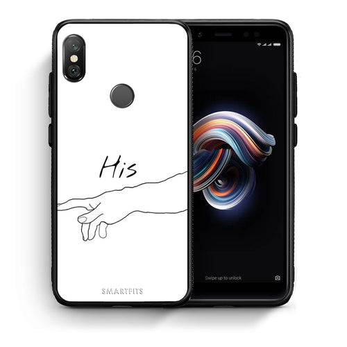 Θήκη Αγίου Βαλεντίνου Xiaomi Redmi Note 5 Aeshetic Love 2 από τη Smartfits με σχέδιο στο πίσω μέρος και μαύρο περίβλημα | Xiaomi Redmi Note 5 Aeshetic Love 2 case with colorful back and black bezels