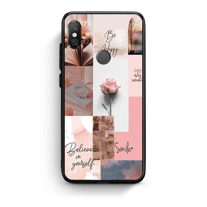 Xiaomi Redmi Note 5 Aesthetic Collage θήκη από τη Smartfits με σχέδιο στο πίσω μέρος και μαύρο περίβλημα | Smartphone case with colorful back and black bezels by Smartfits