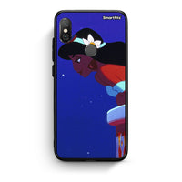 Thumbnail for Xiaomi Redmi Note 5 Alladin And Jasmine Love 2 θήκη από τη Smartfits με σχέδιο στο πίσω μέρος και μαύρο περίβλημα | Smartphone case with colorful back and black bezels by Smartfits